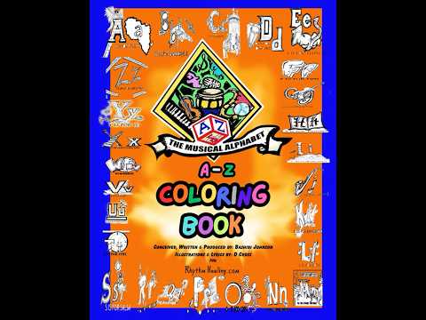 Musical Alphabet A-Z Coloring Book PDF